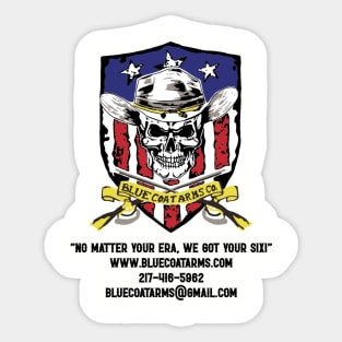 BCAC Main Apparel Sticker